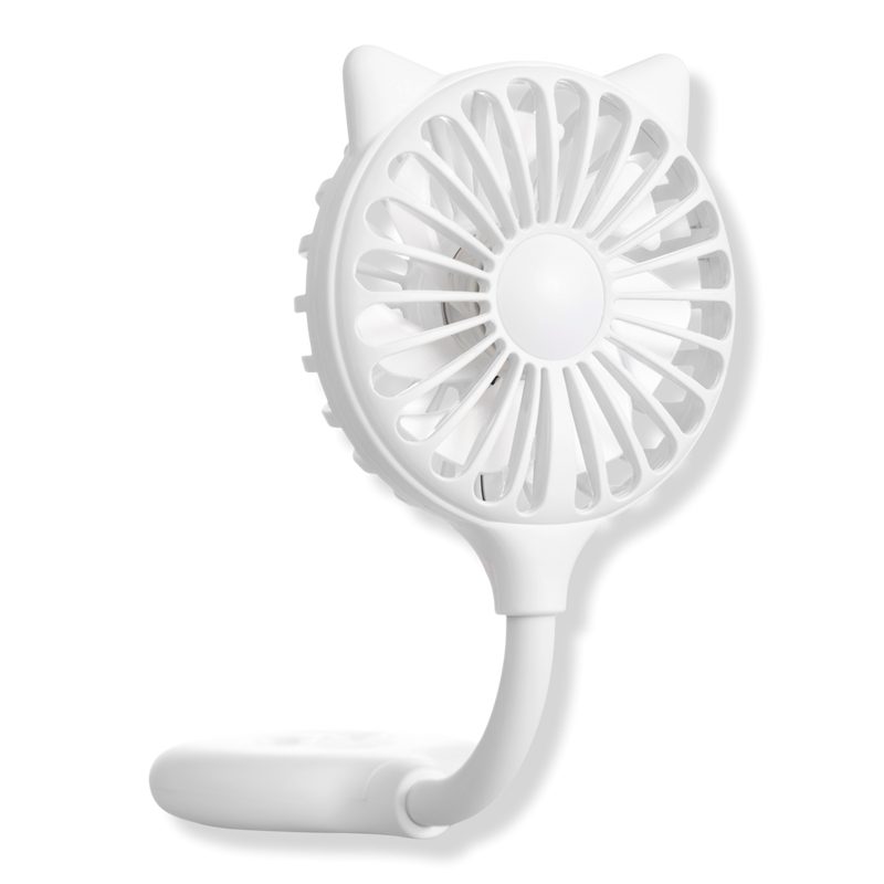 Cat Ear Beauty Fan - White