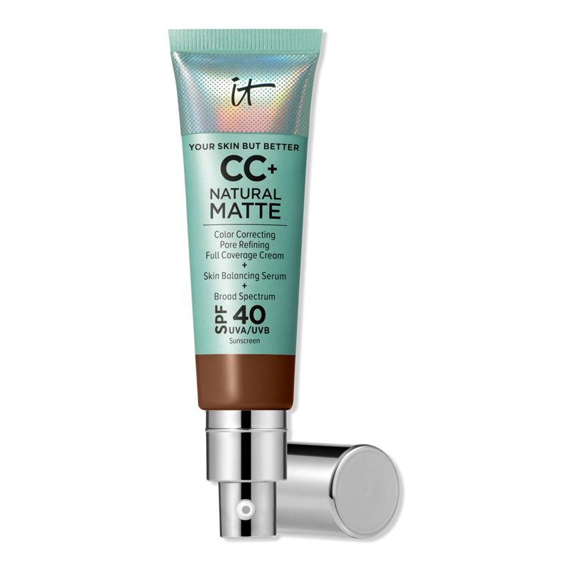 CC+ Cream Natural Matte Foundation with SPF 40 - Deep Bronze