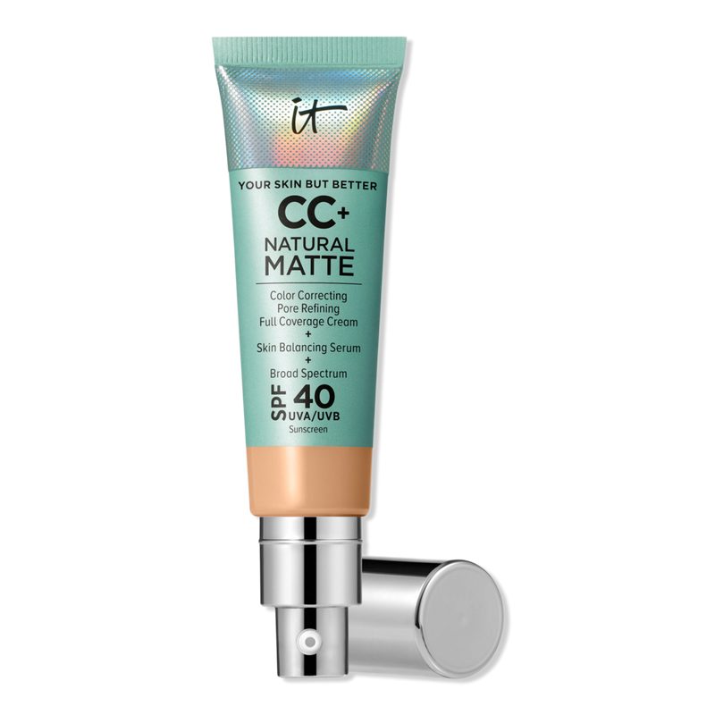 CC+ Cream Natural Matte Foundation with SPF 40 - Medium