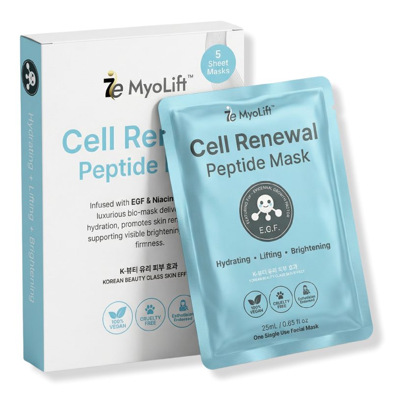 Cell Renewal Peptide Mask - 5 Count