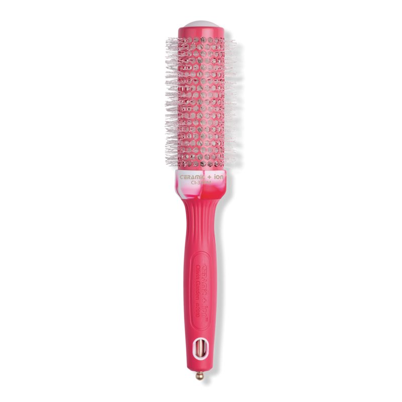 Ceramic + Ion Pink Marble Thermal Brush - 1-3/8"