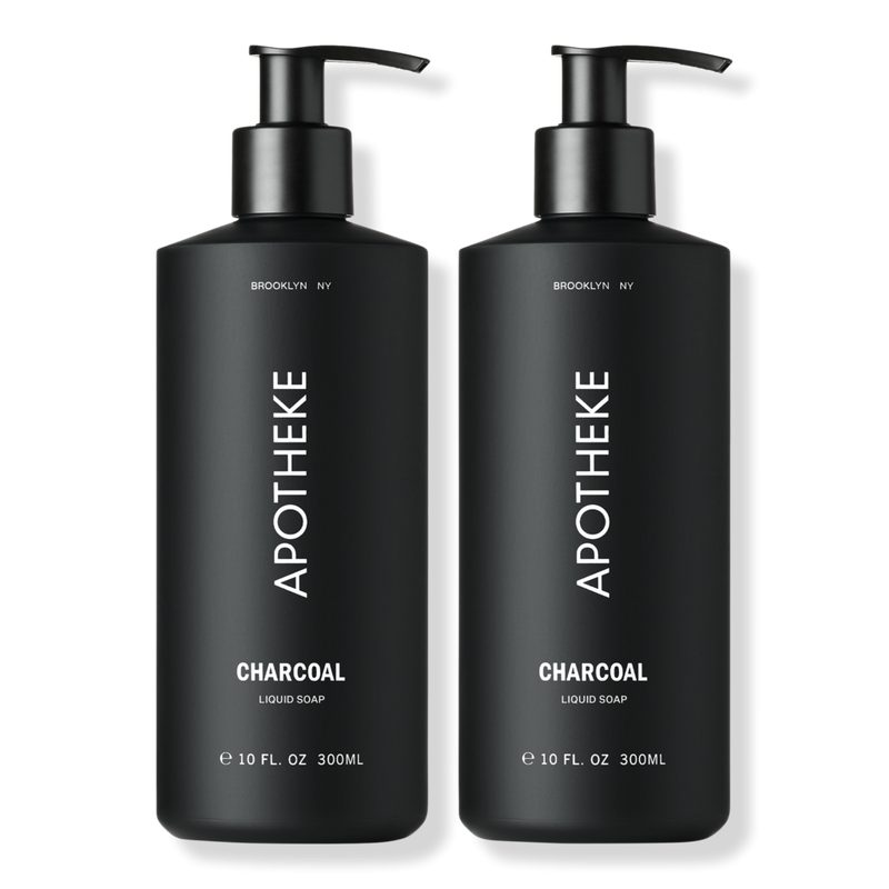 Charcoal Liquid Soap Set