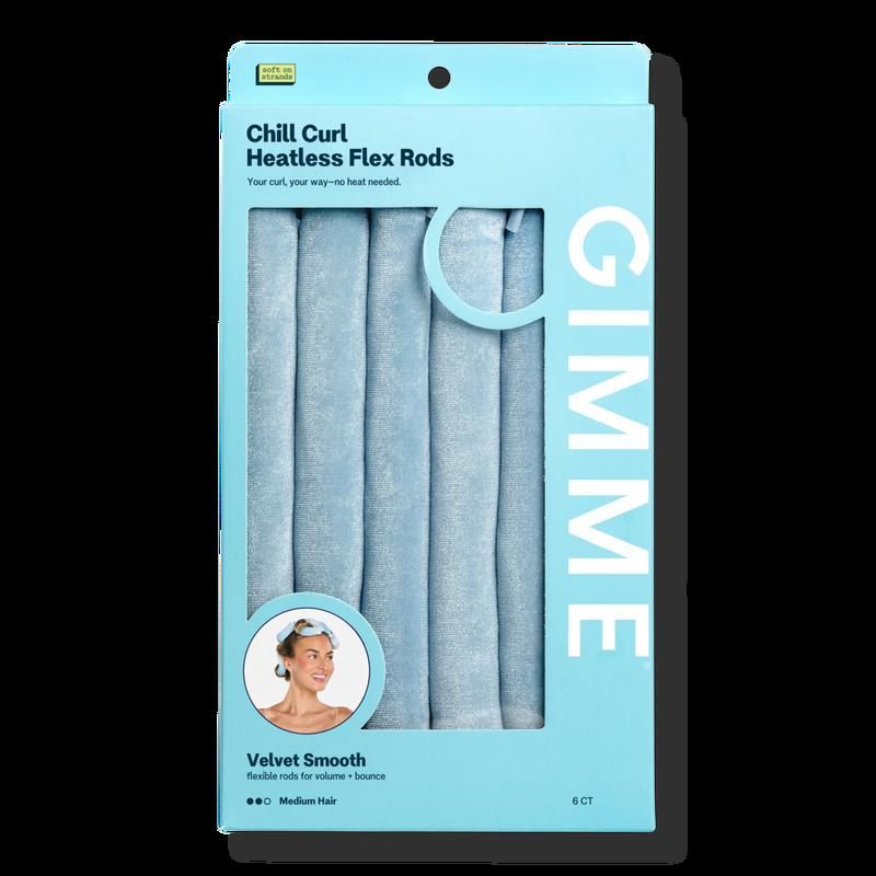 Chill Curl Heatless Styling Flex Rods - Medium Hair