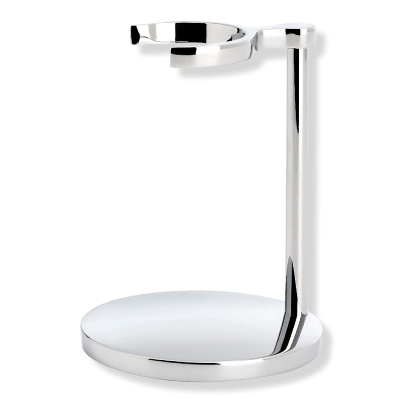 Chrome Shaving Brush Stand - Purist Series