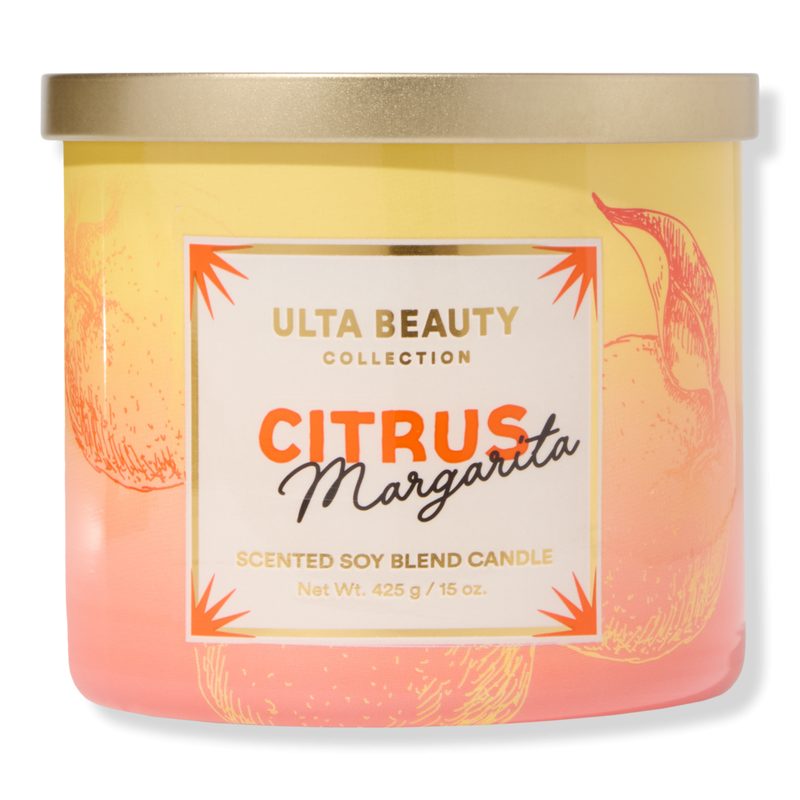 Citrus Margarita 3-Wick Scented Candle
