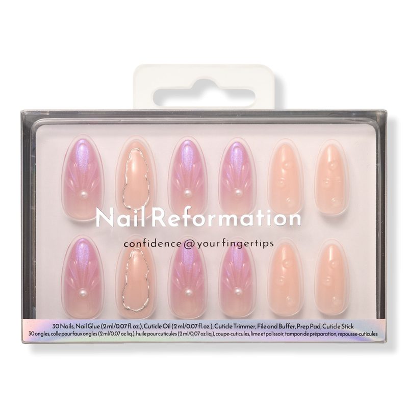 Clam Up Press On Nails