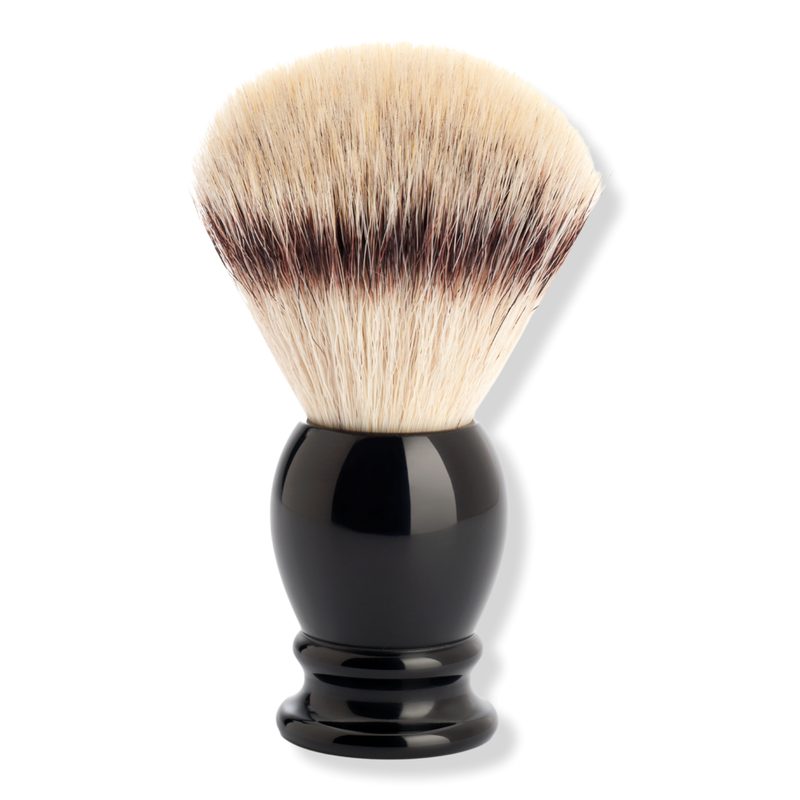 Classic Black Silvertip Fiber Shaving Brush - X-Large