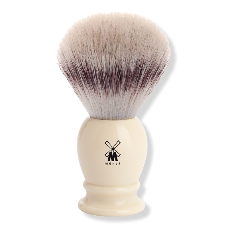 Classic Faux Ivory Silvertip Fiber Shaving Brush - Large