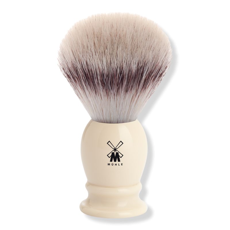 Classic Faux Ivory Silvertip Fiber Shaving Brush - Medium