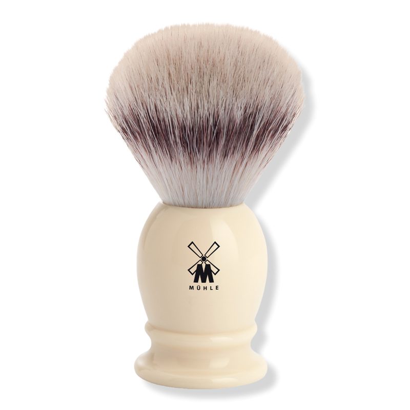 Classic Faux Ivory Silvertip Fiber Shaving Brush - Small