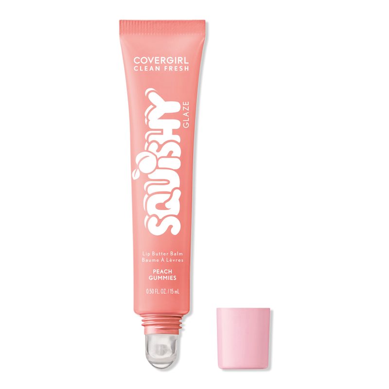 Clean Fresh Squishy Glaze Lip Butter Balm - Peach Gummies