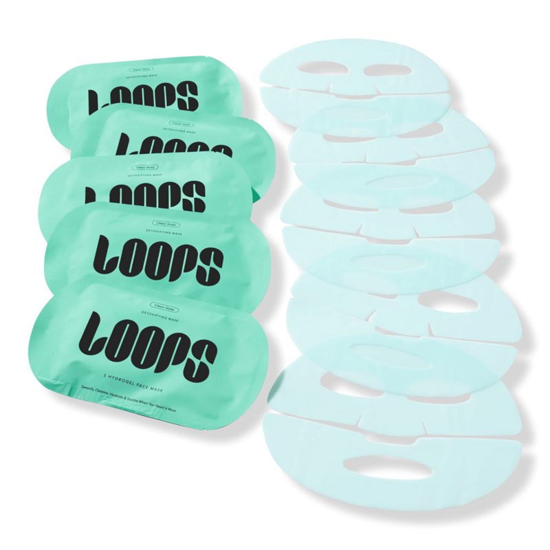 Clean Slate Detoxifying Hydrogel Face Mask Set