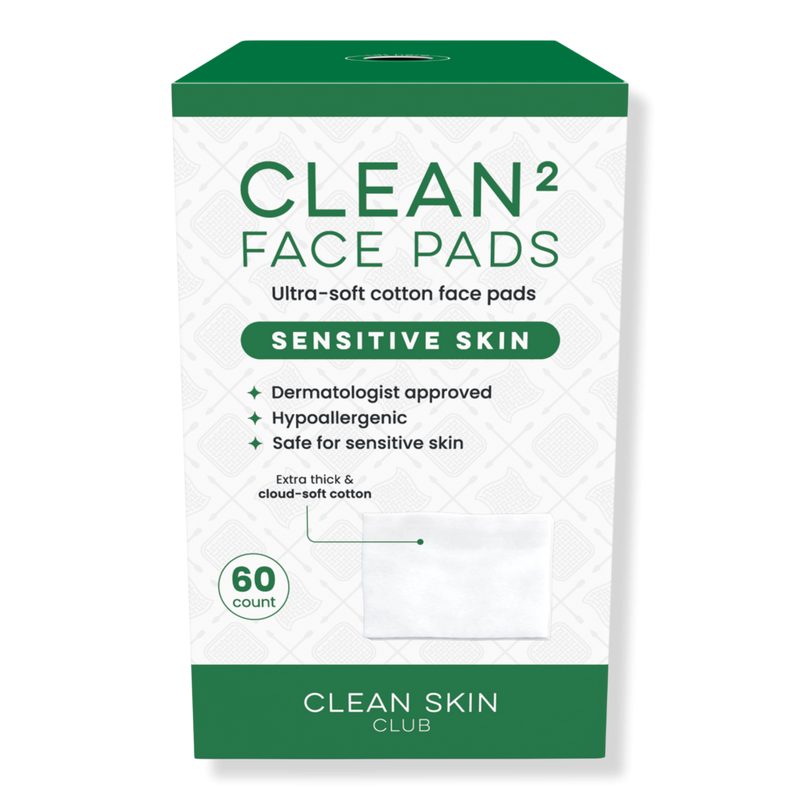 Clean² Face Pads Sensitive Skin