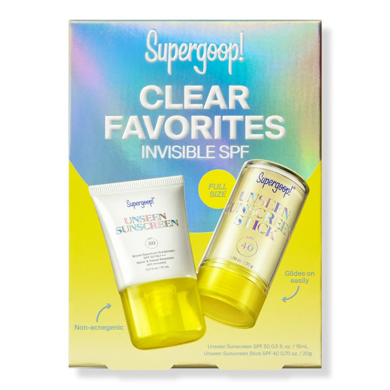 Clear Favorites Invisible SPF Set
