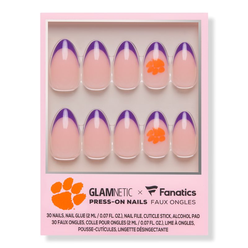Clemson Tigers Press-On Nails - Clemson Tigers