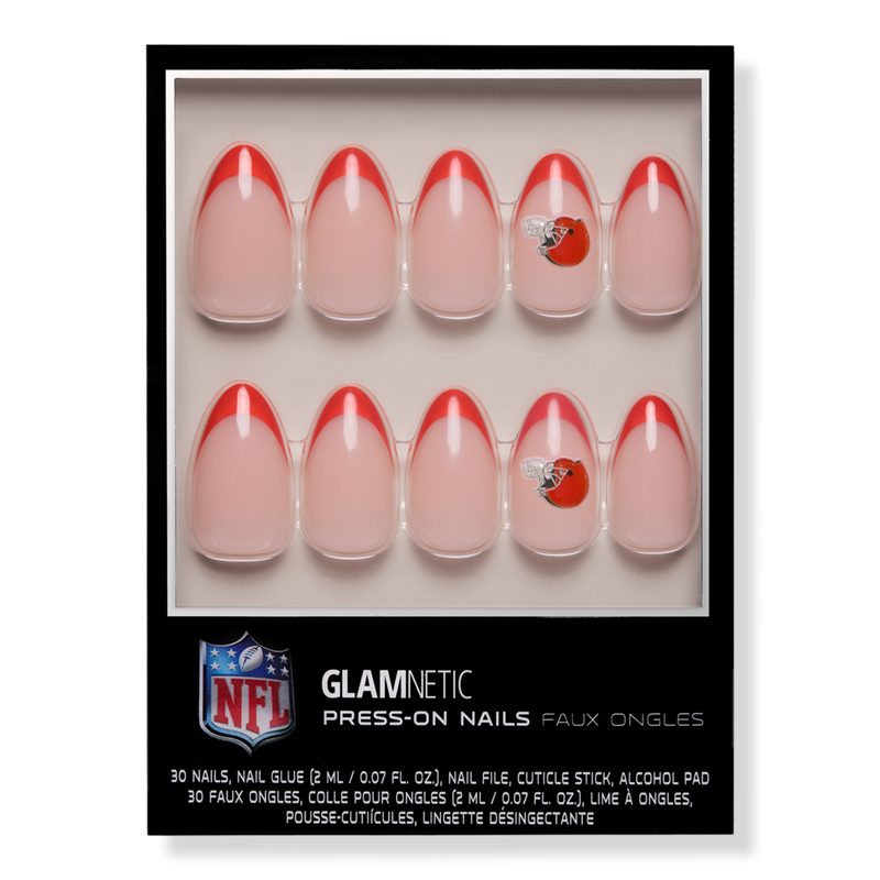 Cleveland Browns Press-On Nails - Cleveland Browns