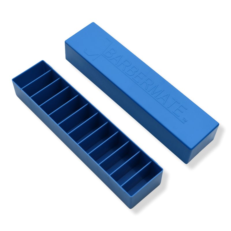 Clipper Blade Caddy Blade Organizer - Blue