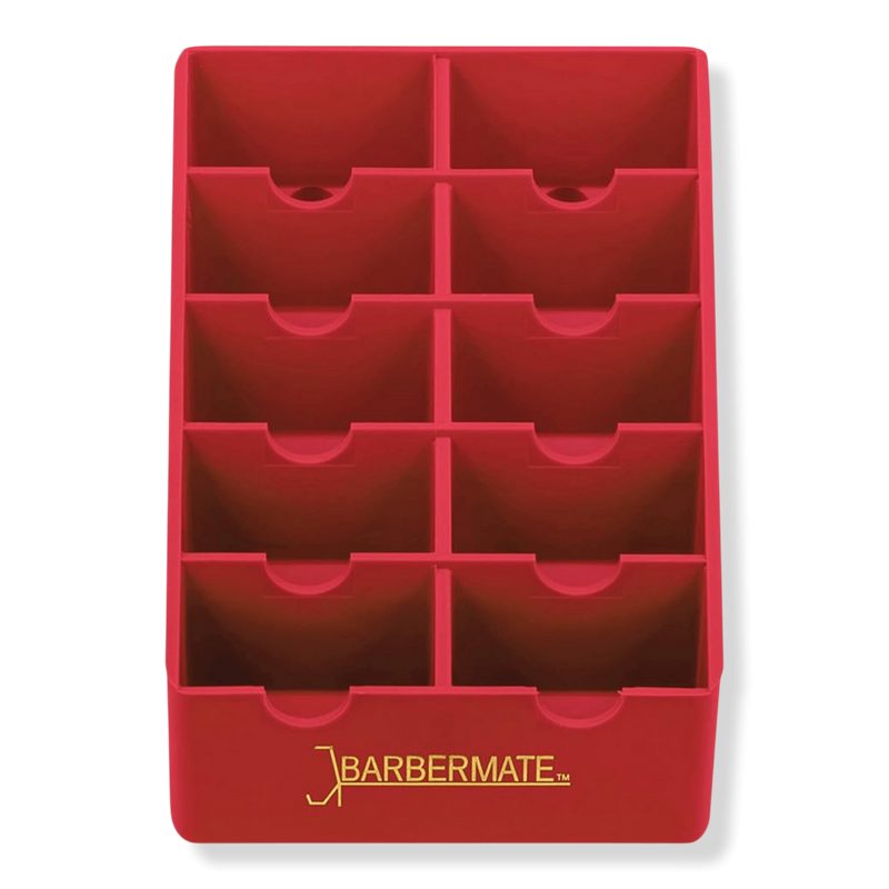 Clipper Blade Organizer Rack - Red