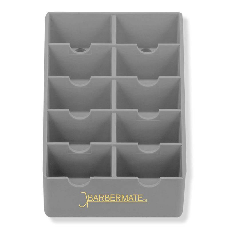 Clipper Blade Organizer Rack - Silver