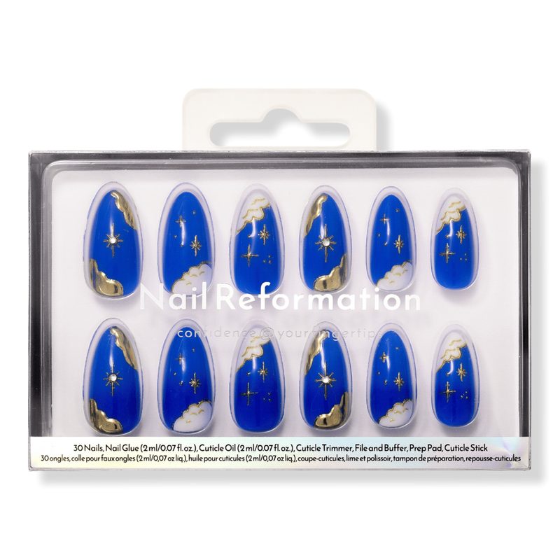 Cloudburst Press On Nails