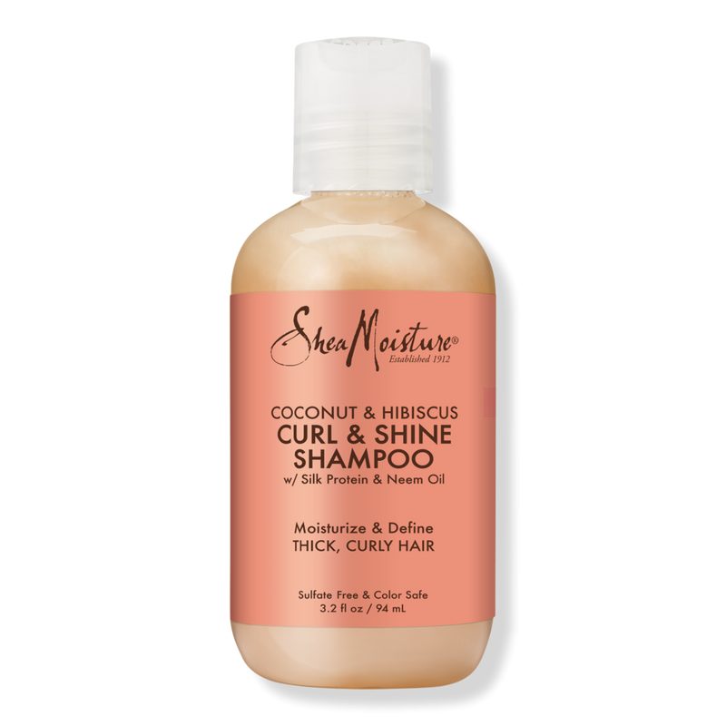 Coconut & Hibiscus Curl & Shine Shampoo - 3.2 oz