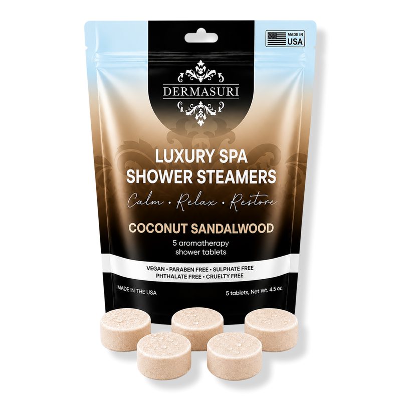 Coconut Sandalwood Shower Steamers Aromatherapy Tablets