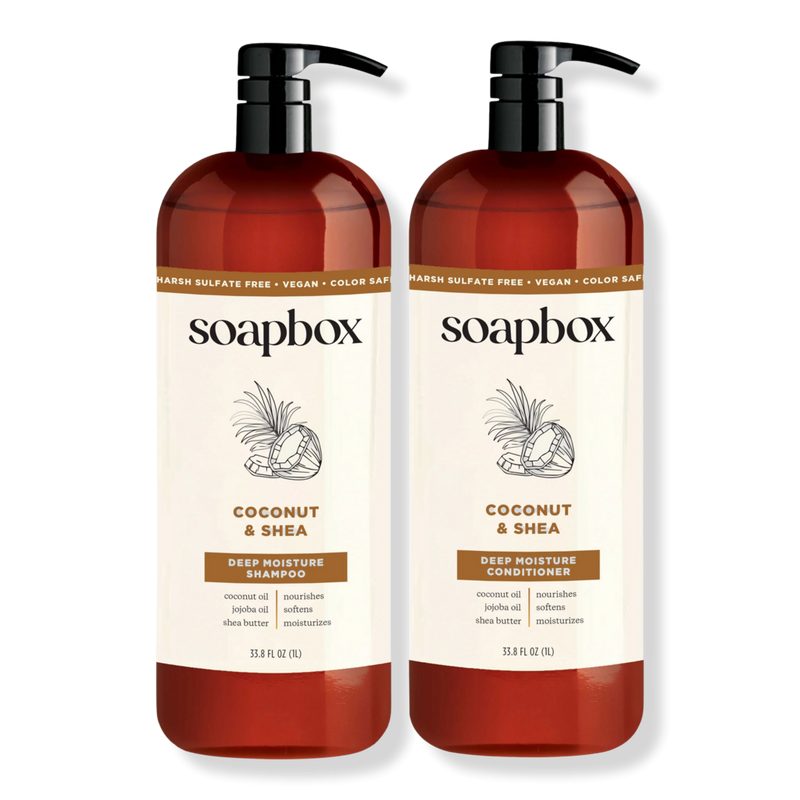 Coconut Shampoo & Conditioner Duo - 33.8 oz