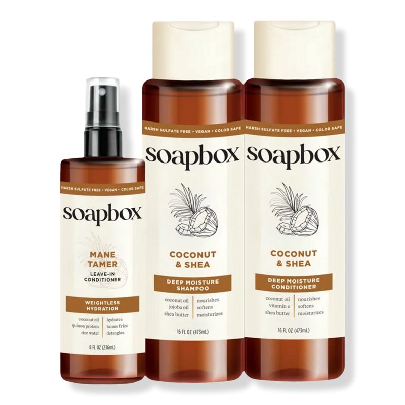 Coconut & Shea Deep Moisture Haircare Essentials - 16 oz