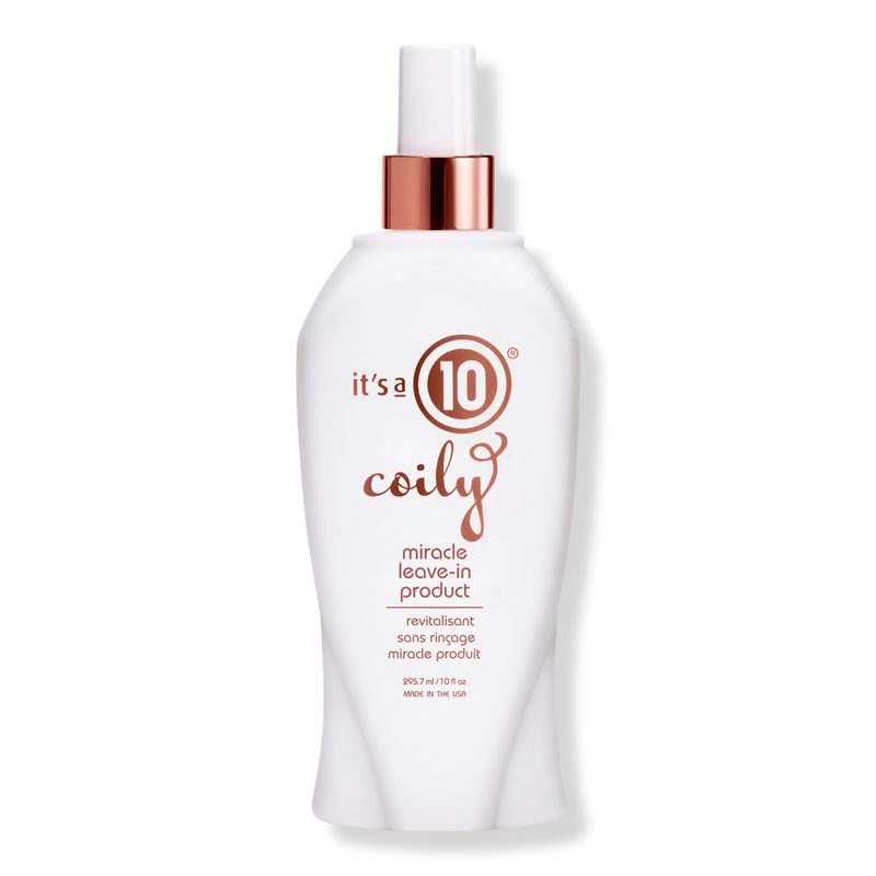 Coily Miracle Leave-In Product With 10 Benefits - 10.0 oz