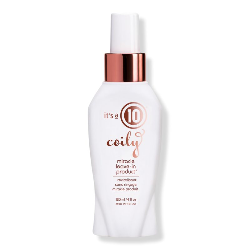 Coily Miracle Leave-In Product With 10 Benefits - 4.0 oz