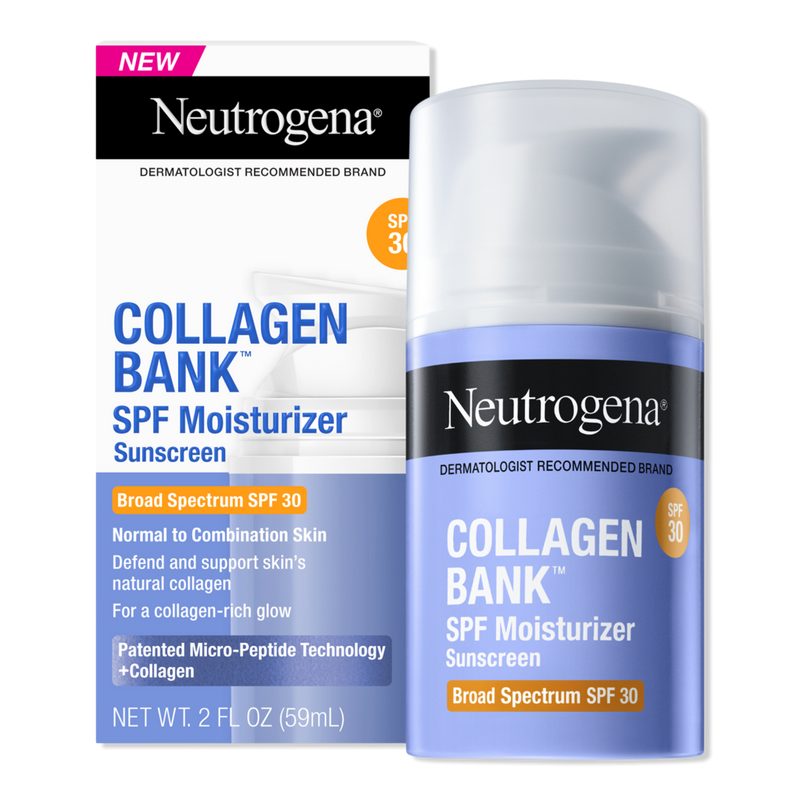 Collagen Bank Daily Face Moisturizer with SPF 30 - 2.0 oz
