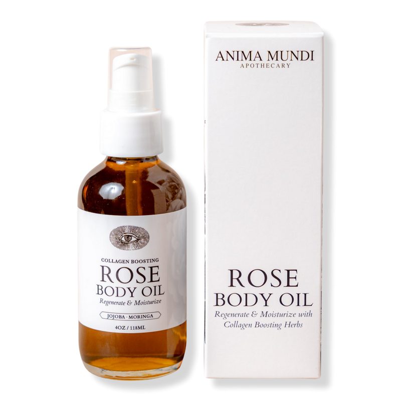 Collagen Booster Rose Body Oil Regenerative + Moisturizing