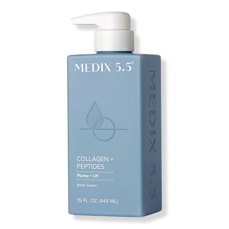Collagen Peptides Firming Body Cream, Plump + Lift Body Lotion Moisturizer, 15 Fl Oz