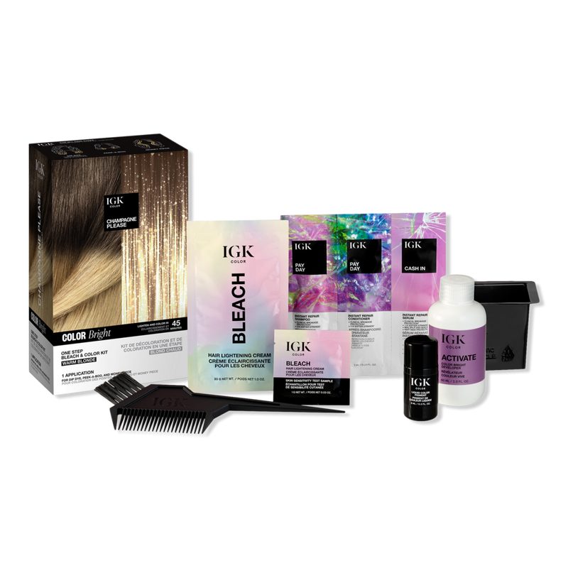Color Bright One Step Bleach & Color Kit - Champagne Please