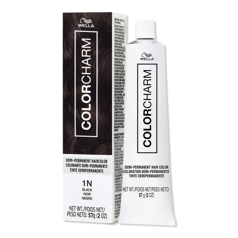 Colorcharm Demi-Permanent Cream Hair Color - 1N Black