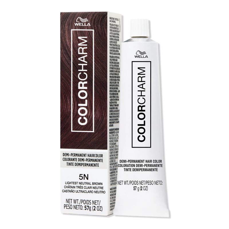 Colorcharm Demi-Permanent Cream Hair Color - 5N Lightest Neutral Brown