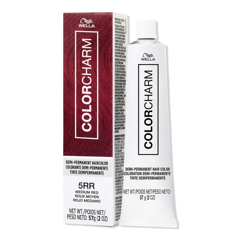 Colorcharm Demi-Permanent Cream Hair Color - 5RR Medium Red