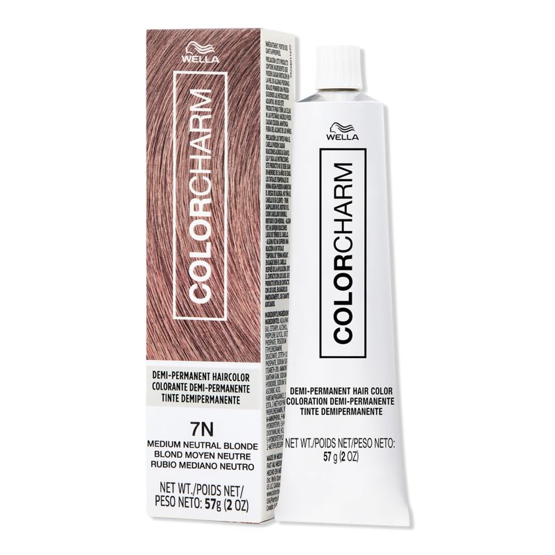 Colorcharm Demi-Permanent Cream Hair Color - 7N/711 Medium Blonde