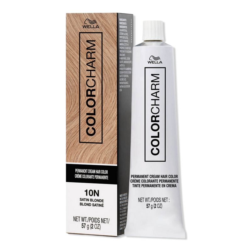 Colorcharm Permanent Cream Hair Color - 10N SATIN BLONDE