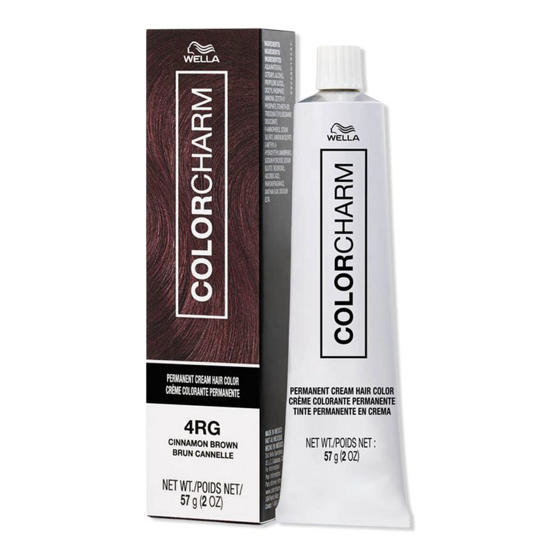 Colorcharm Permanent Cream Hair Color - 4RG CINNAMON BROWN