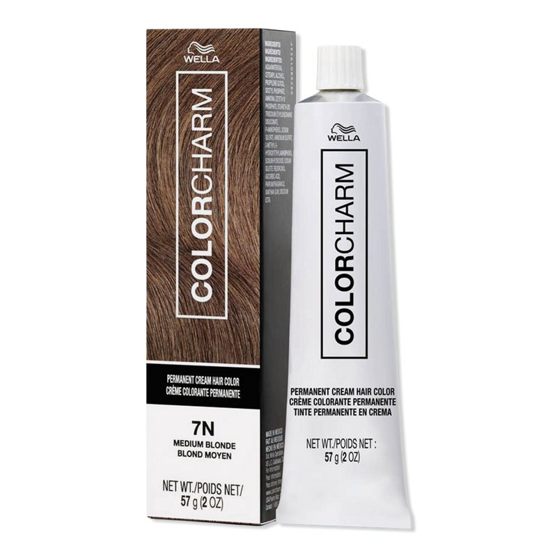 Colorcharm Permanent Cream Hair Color - 7N MEDIUM BLONDE