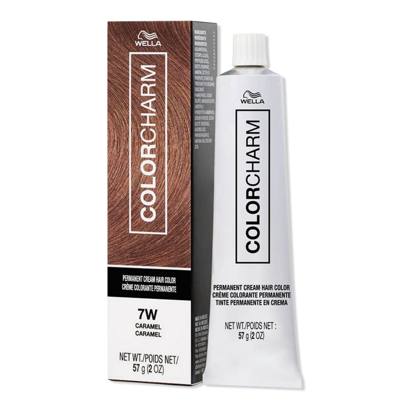 Colorcharm Permanent Cream Hair Color - 7W CARAMEL