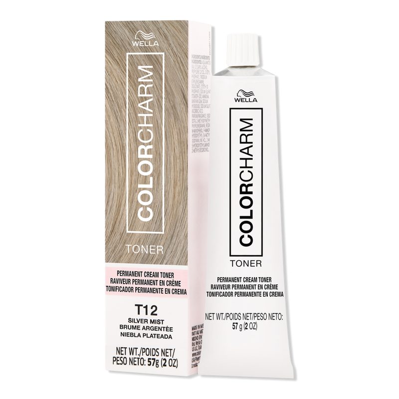 Colorcharm Permanent Crème Toner - T12 Silver Mist