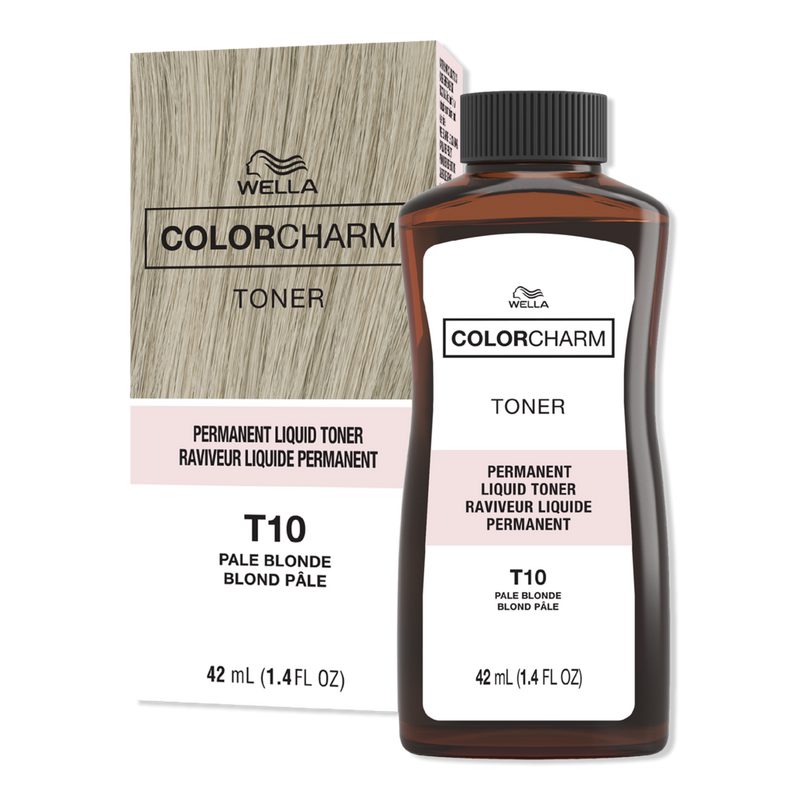 Colorcharm Permanent Liquid Hair Toner - T10 Pale Blonde