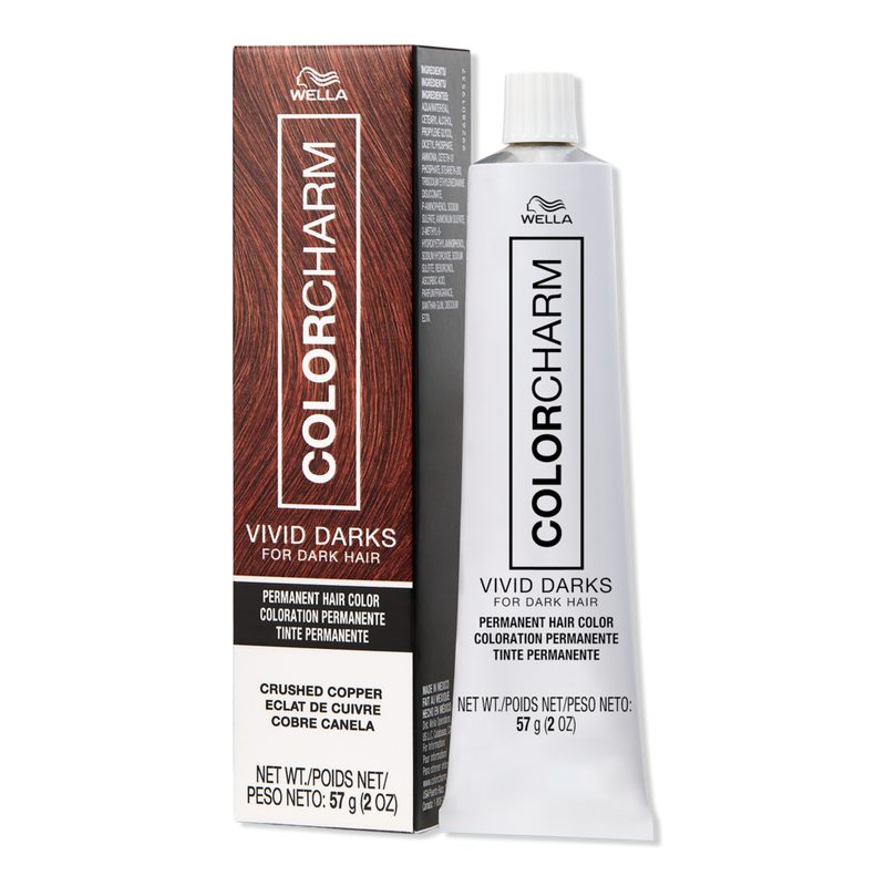 Colorcharm Vivid Darks Permanent Cream Hair Color - CRUSHED COPPER