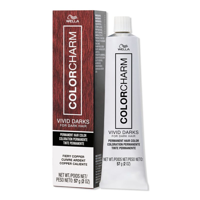 Colorcharm Vivid Darks Permanent Cream Hair Color - FIERY COPPER