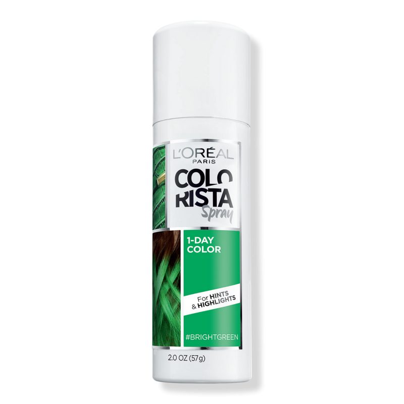 Colorista Hair Makeup Temporary 1-Day Spray - Green
