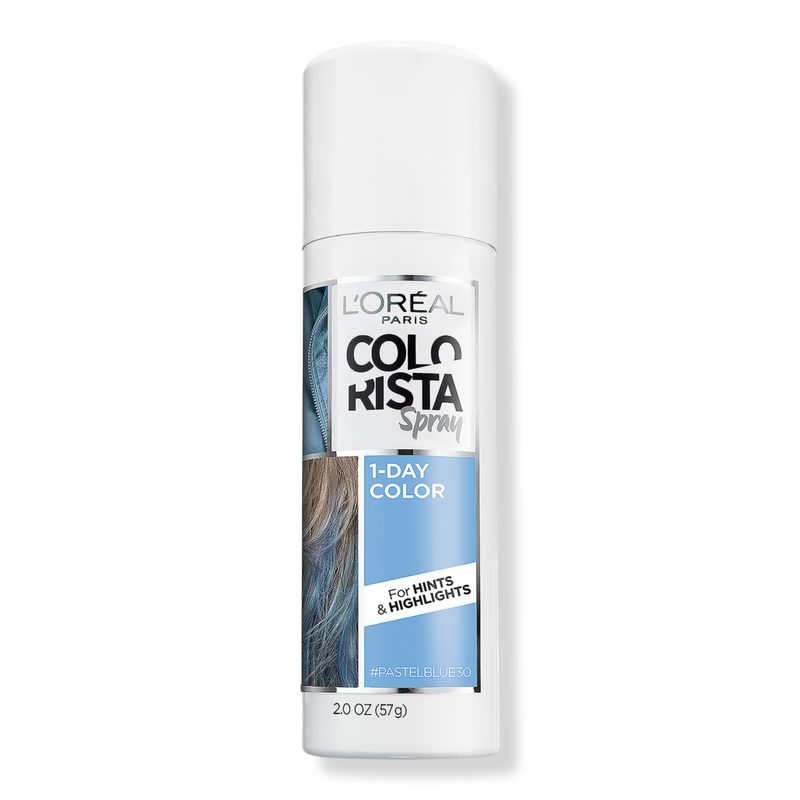 Colorista Hair Makeup Temporary 1-Day Spray - Pastelblue