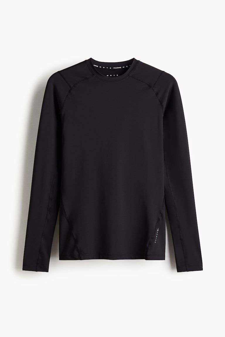 Compression Fit Sports Shirt with DryMove™