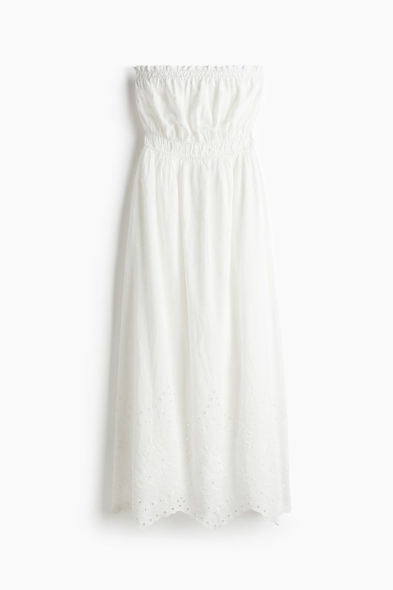 Cotton Bandeau Dress